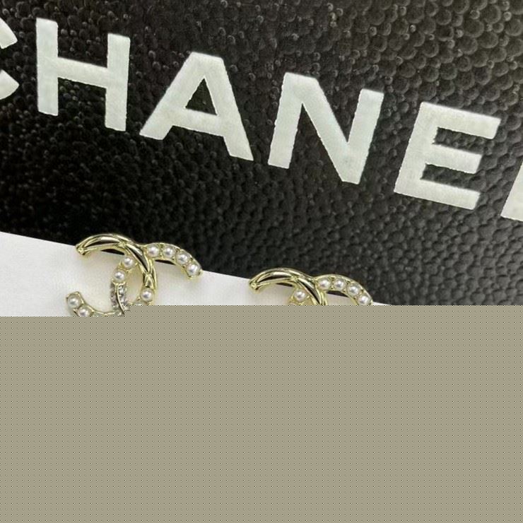 Ch*el earrings